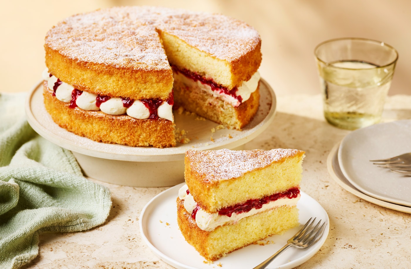 Light-as-air Victoria sponge