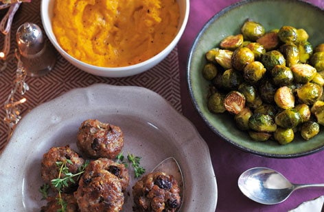 Image of "Sticky roast Brussels sprouts"