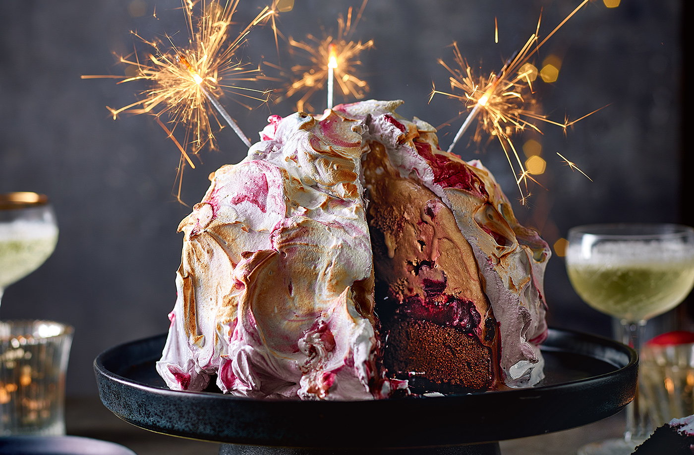 Black Forest baked Alaska