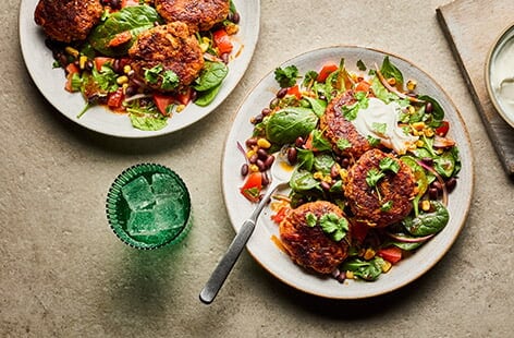 Image of "Sardine and sweet potato fishcakes"