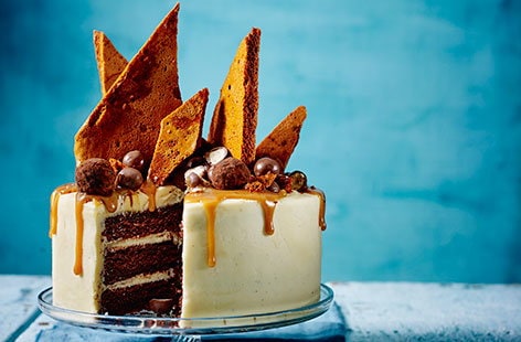 Image of "Chocolate crackle cake"