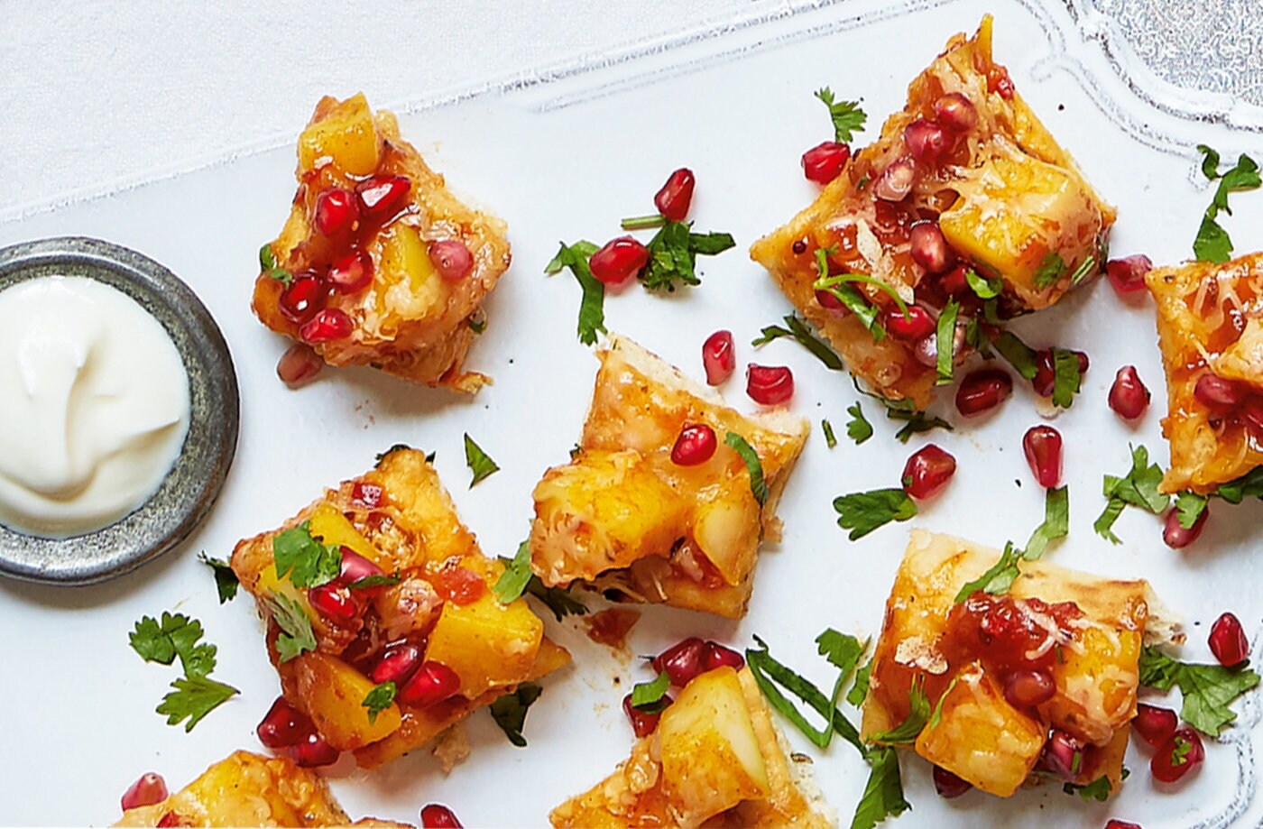 Mini balti pizzas