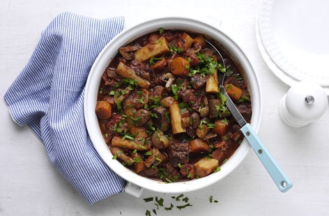 Image of "Beef and mushroom stew"