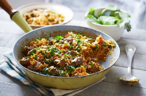 Image of "Very easy lamb pilaf"