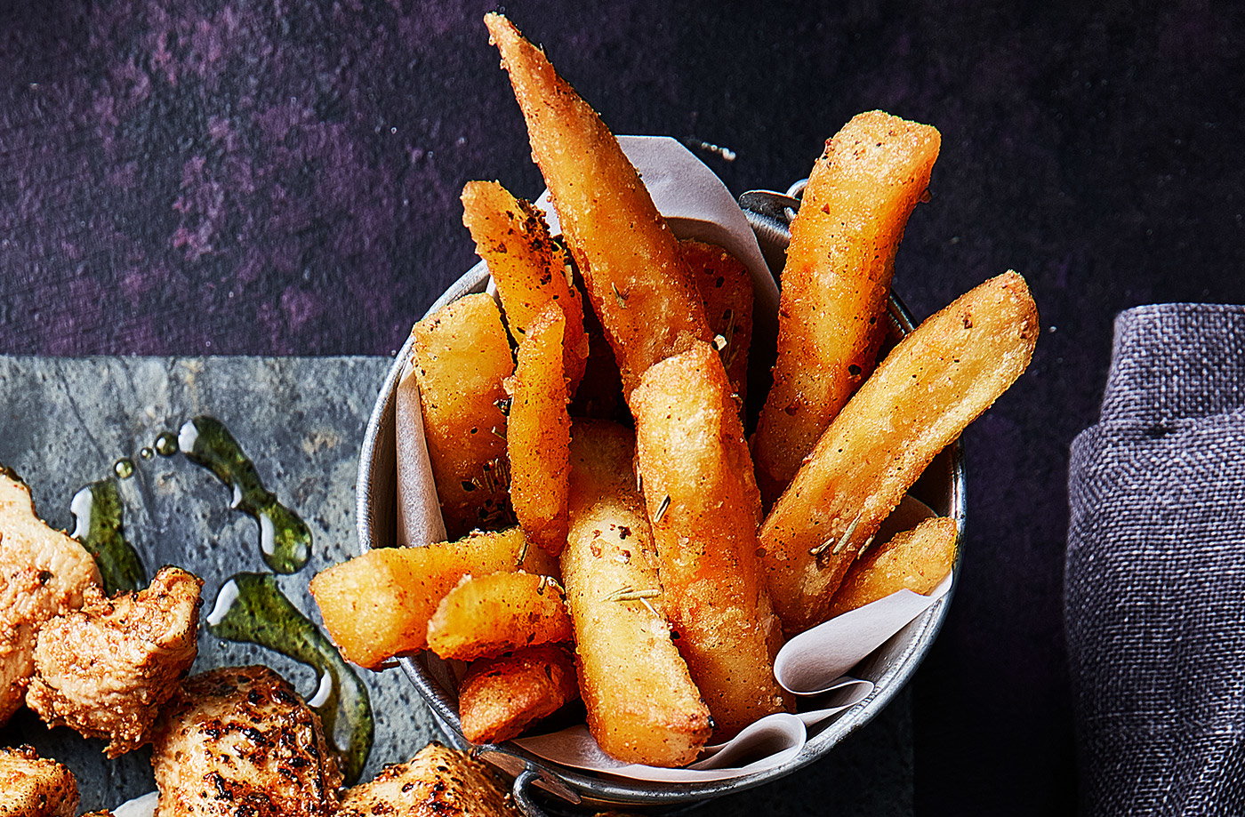Spiced fries