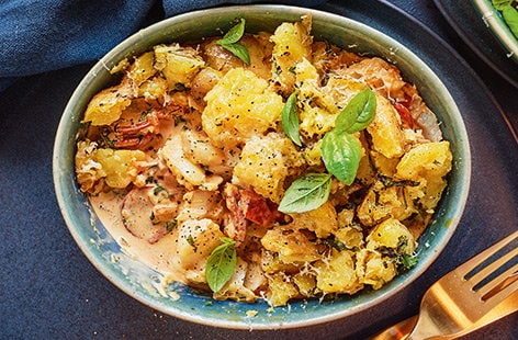 Image of "Cod and chorizo fish pies"