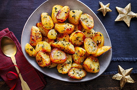 Image of "Herby roast potatoes"