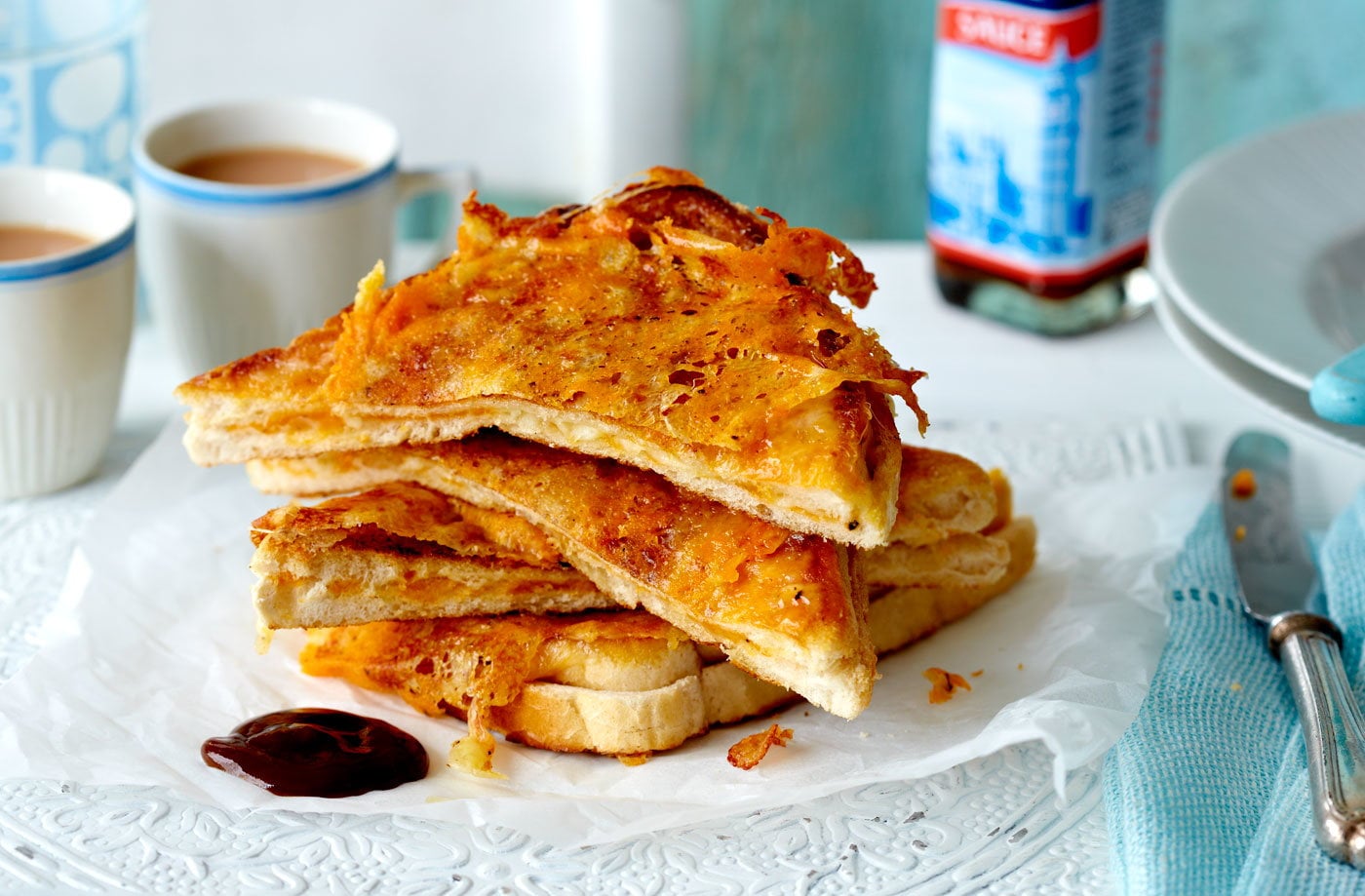 The ultimate grilled cheese sandwich