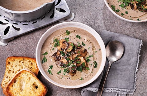 Image of "Easy mushroom soup"
