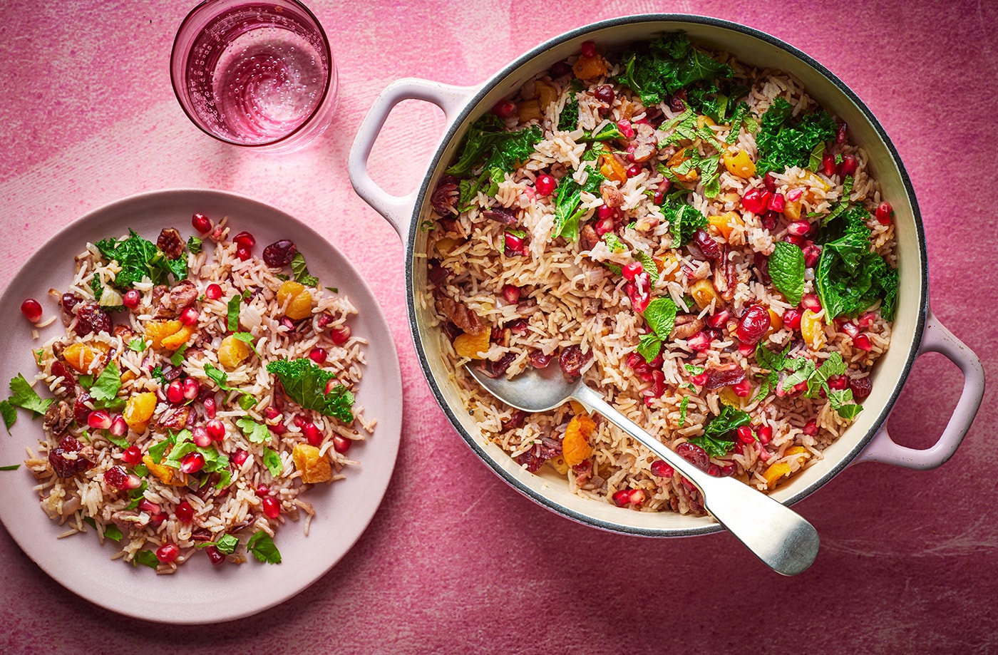 Bejewelled baked rice