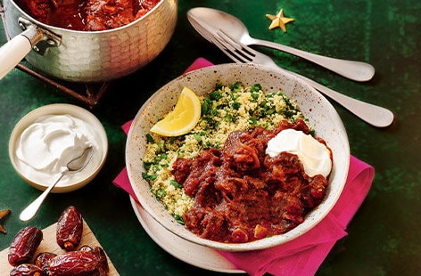 Image of "Spiced lamb and date stew"