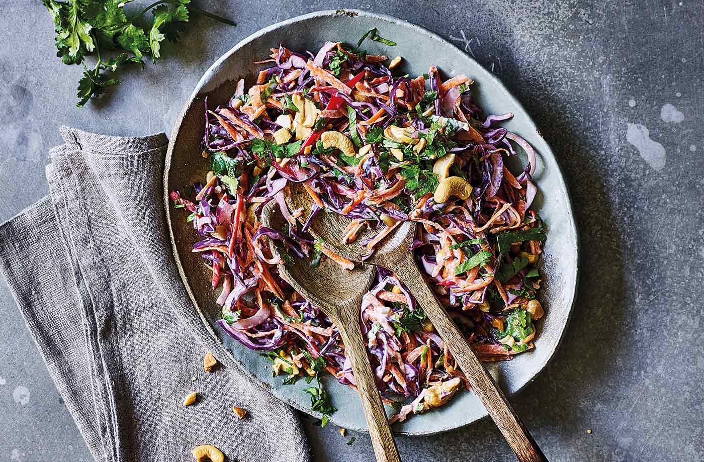 Spiced Indian slaw
