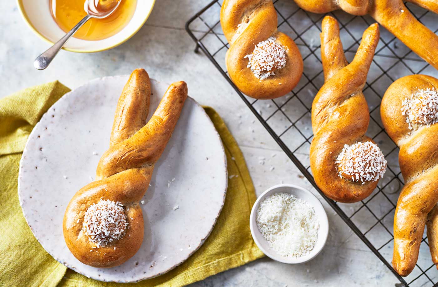 Bunny twist bakes