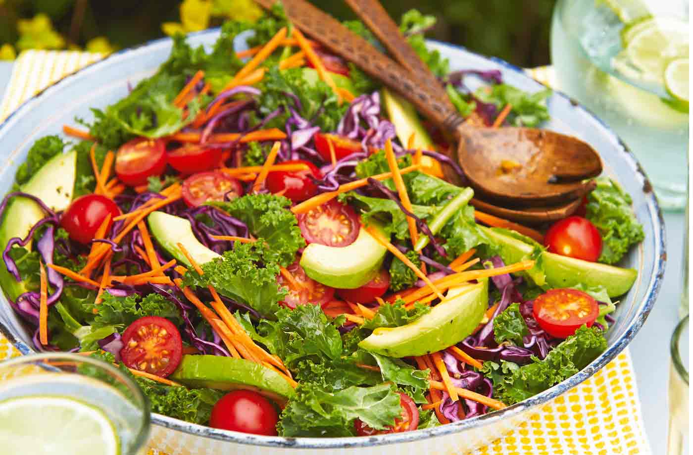 Brazilian kale salad
