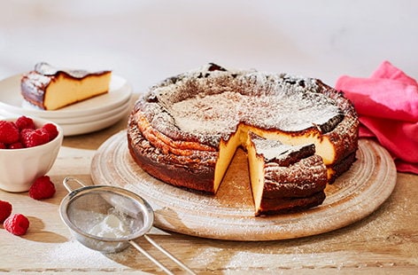 Image of "Burnt cheesecake"