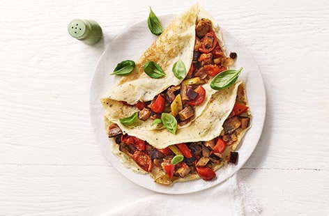 Image of "Aubergine pancakes"