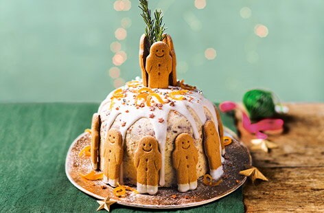 Image of "Gingerbread and orange panettone"
