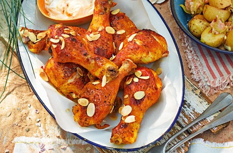 Image of "Curried drumsticks"