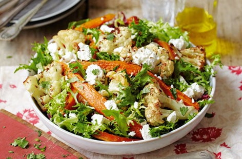 Image of "Roast carrot and feta salad"