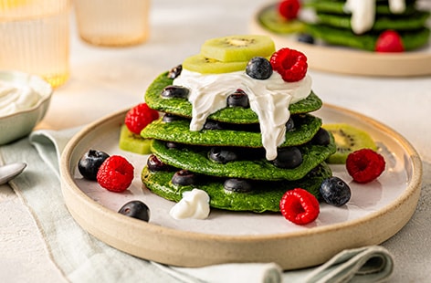 Image of "Spinach pancakes"