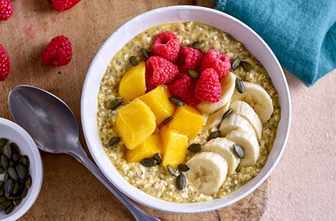 Image of "Tropical overnight oats "