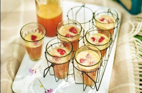 Image of "Old-fashioned pink lemonade"