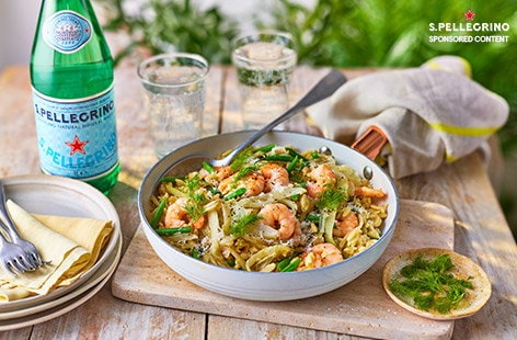 Image of "Prawn and fennel orzotto"