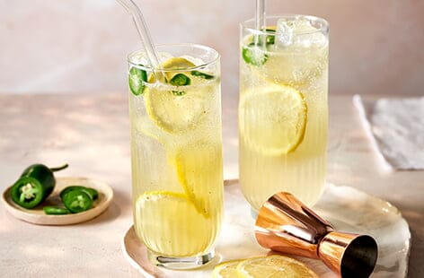 Image of "Boozy spiced lemonade"