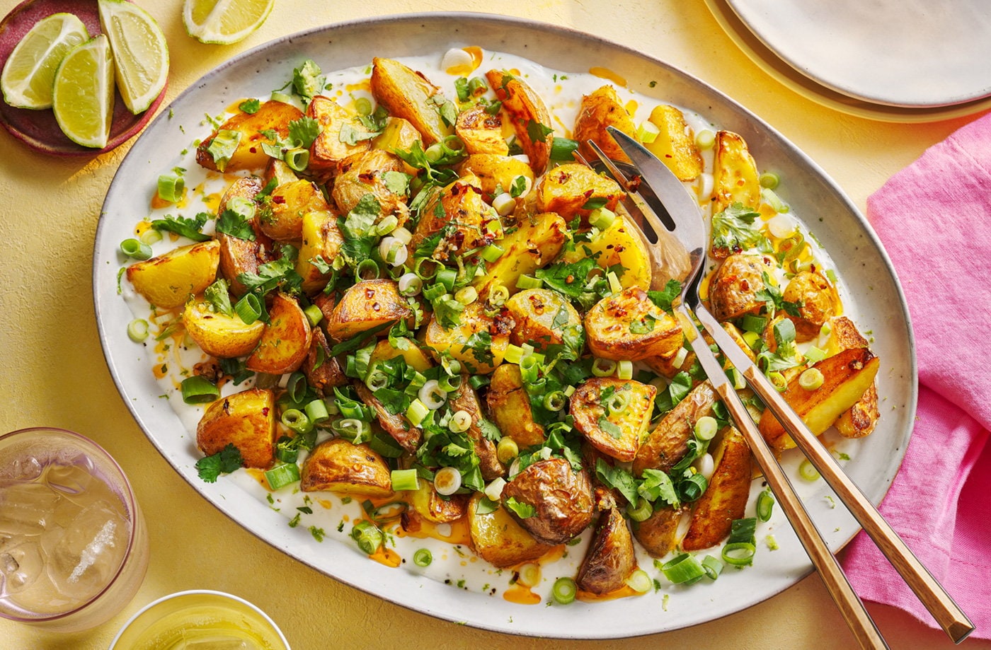 Crispy chilli potatoes