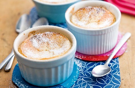 Image of "Baked lemon puddings"