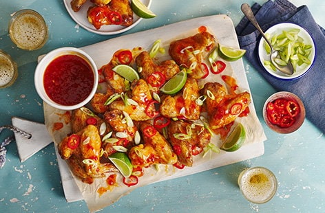 Image of "Sticky sweet chilli wings"