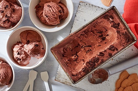 Image of "No-churn chocolate ice cream "