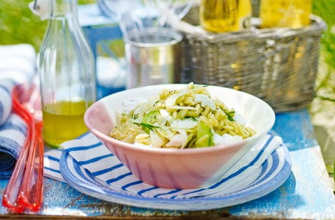 Image of "Orzo salad"