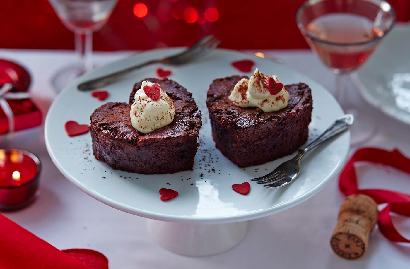 Red velvet brownies