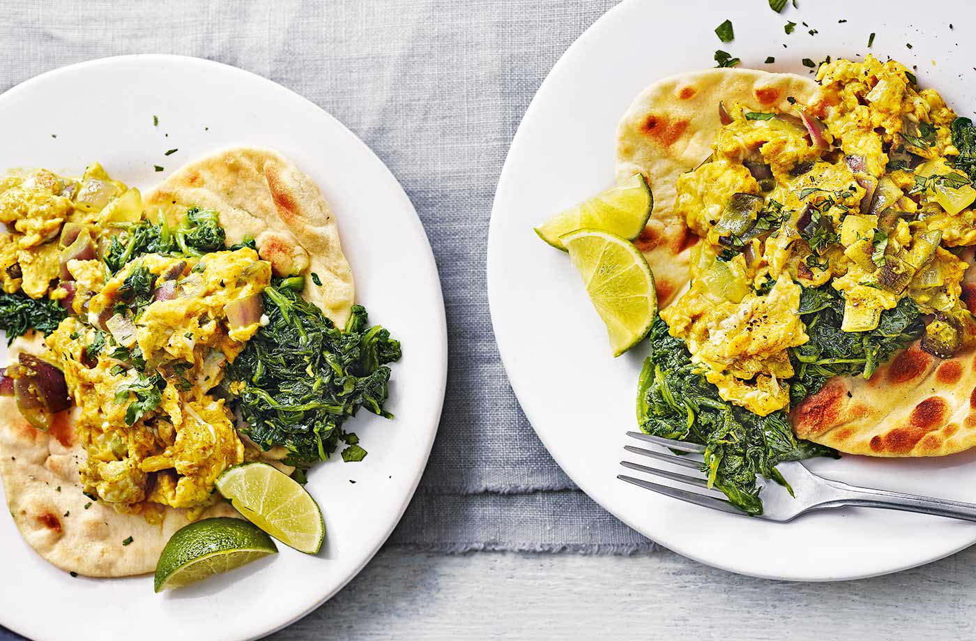 Spiced scrambled eggs