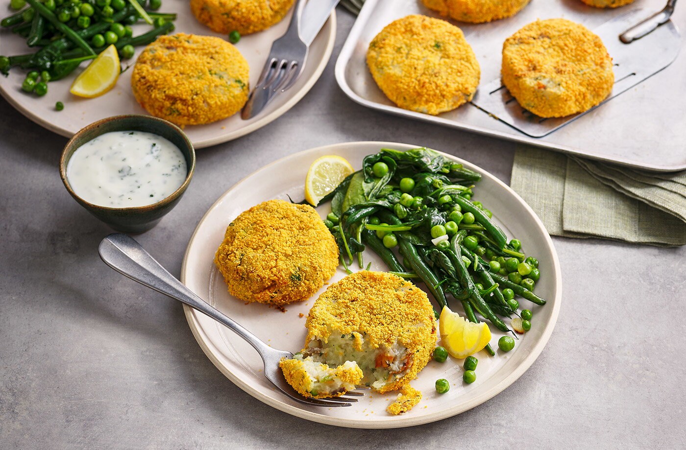Kipper fishcakes