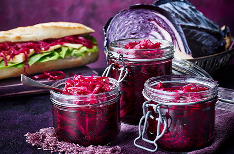 Image of "Pickled red cabbage"
