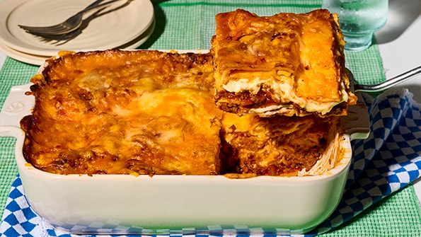 Big Zuu's lasagne recipe video