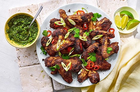 Image of "Gunpowder chicken wings"