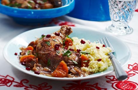 Image of "Chicken and pomegranate tagine"