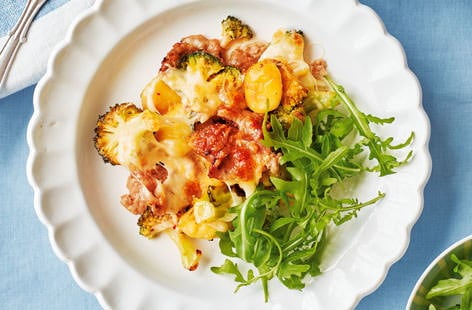 Image of "Sausage, broccoli and gnocchi bake"