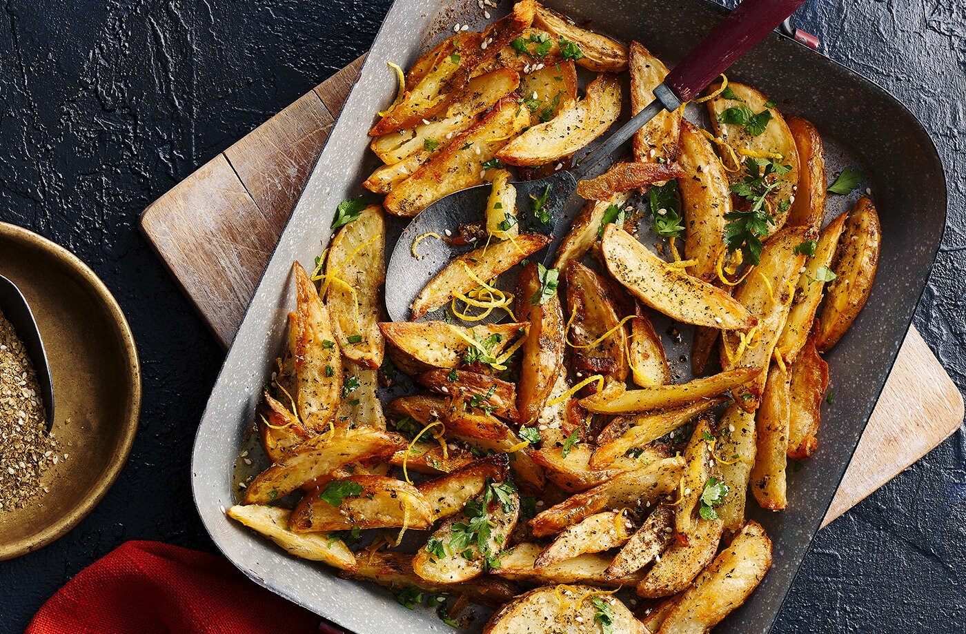 Za’atar potato wedges