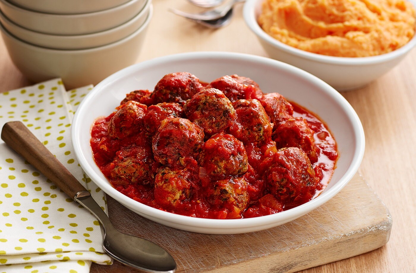 Sunita's 'secret veg' meatballs