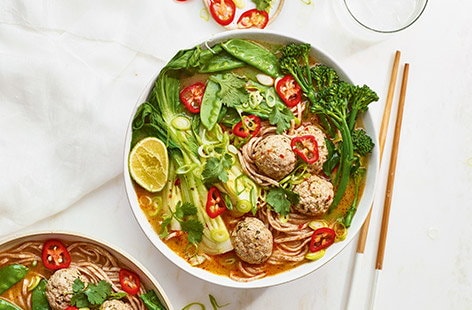 Image of "Turkey meatball laksa"