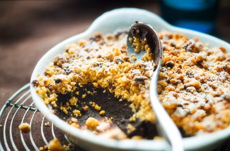Image of "Chocolate crumble"