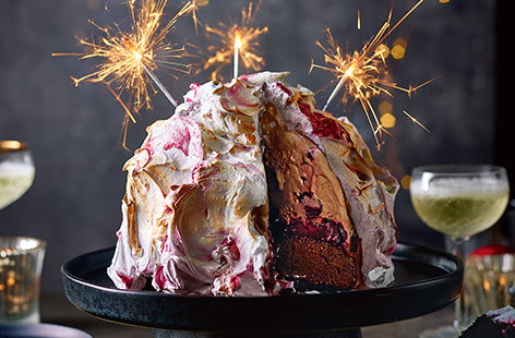 Image of "Black Forest baked Alaska"