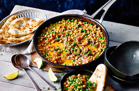 Image of "Chickpea coconut curry "