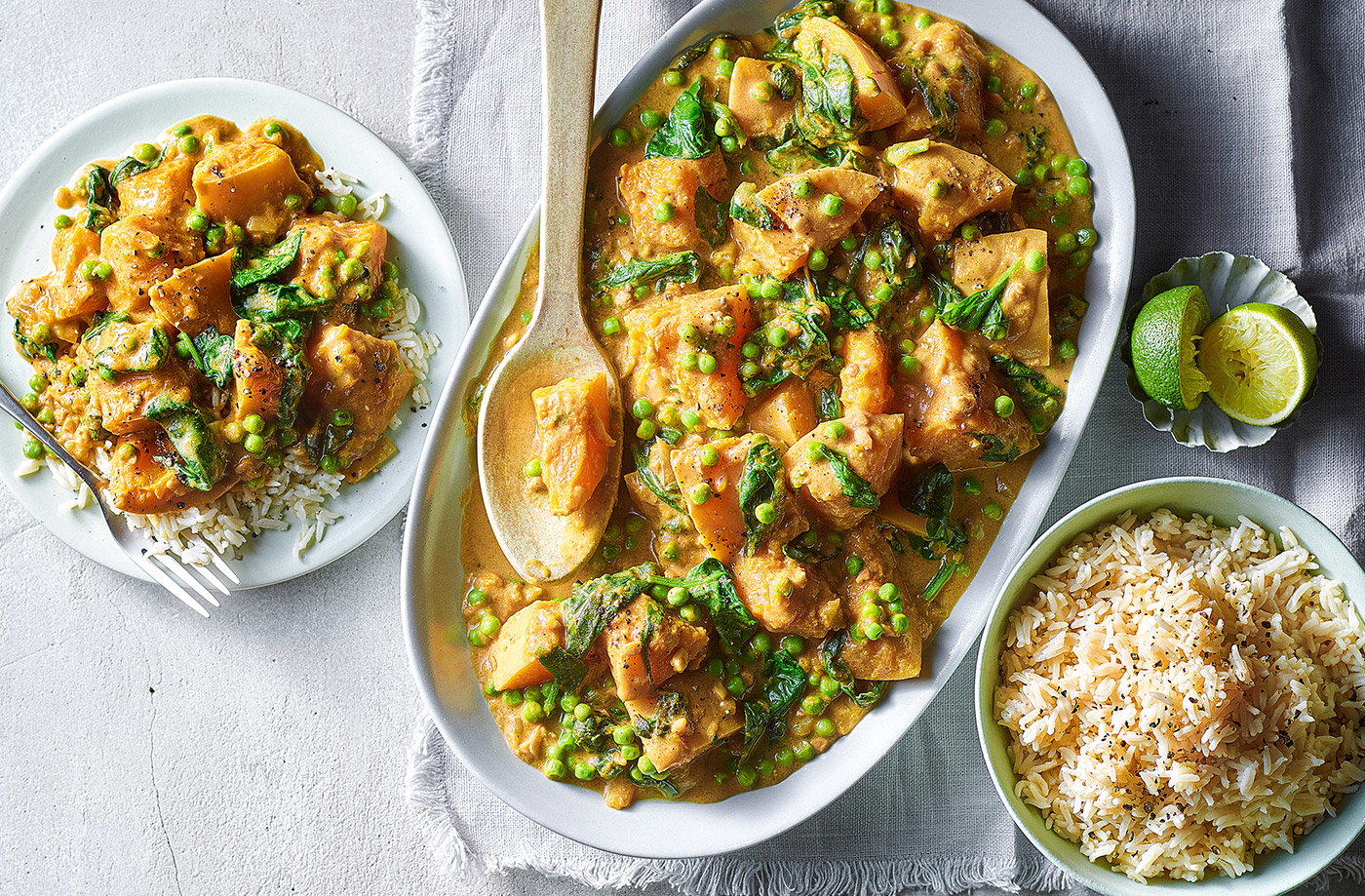 Slow-cooker satay curry