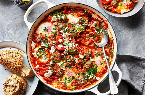 Image of "Meatball shakshuka"