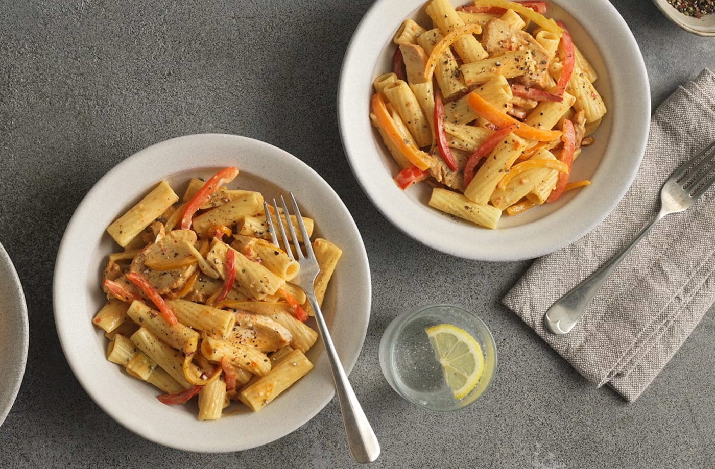 5-ingredient Piri-Piri pasta